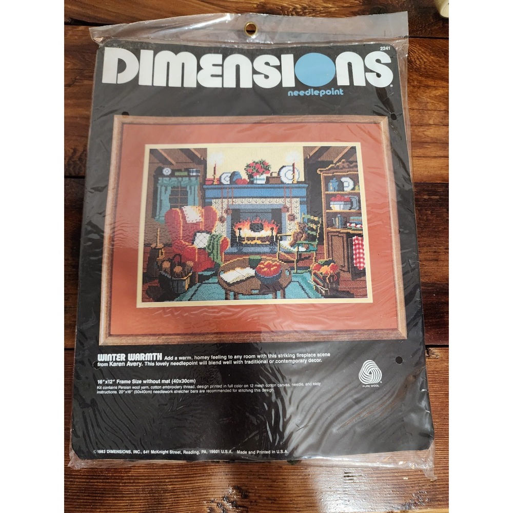 Vintage‎ Dimensions Needlepoint Kit